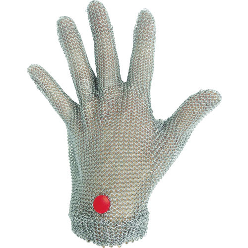 ミドリ安全　ステンレス製　耐切創クサリ手袋　５本指　ＷＩＬＣＯ－０５０　Ｍサイズ　１枚＿