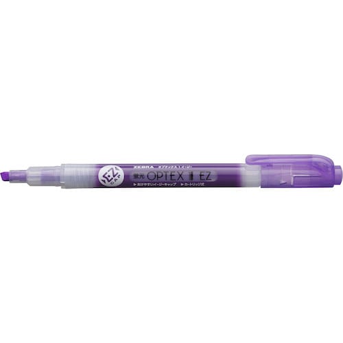 ゼブラ　蛍光ペン　蛍光オプテックス１－ＥＺ　紫＿