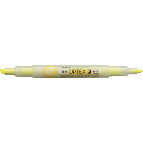 ゼブラ　蛍光ペン　蛍光オプテックス２ーＥＺ　黄色＿