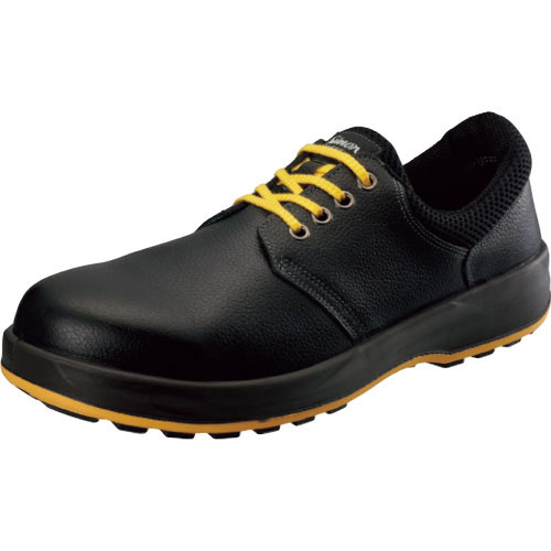 シモン　安全靴　短靴　ＷＳ１１黒静電靴　２２．０ｃｍ＿