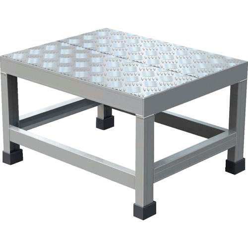 TRUSCO アルミ製溶接一体構造型作業台 縞板タイプ 一段 TRUSCO アルミ製溶接一体構造型作業台 縞板タイプ 一段