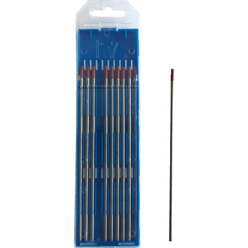 ライト WAZAMONO TIG 電極棒 トリア 2% 10本入り_