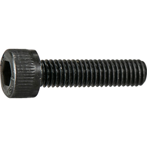 ＴＲＵＳＣＯ　六角穴付ボルト　黒染め　全ネジ　Ｍ４×１８　１０本入　少量パック　／キャップボルト（Ｃ＿