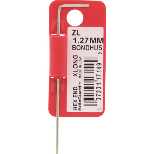 ボンダス 六角L-レンチ エクストラロング 1.27mm_