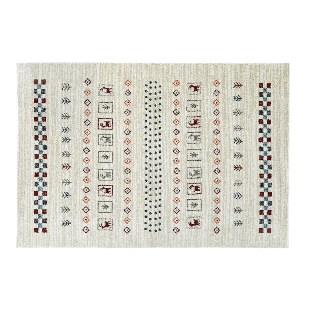 アテーナライフ　ウィルトンラグ　イシス　ホワイト　１９５×２５０ｃｍ