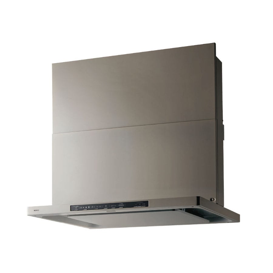 ノーリツ レンジフード クララシリーズ スリム型ノンフィルター 75cmタイプ コンロ連動 シルバー NFG7S22MSI
