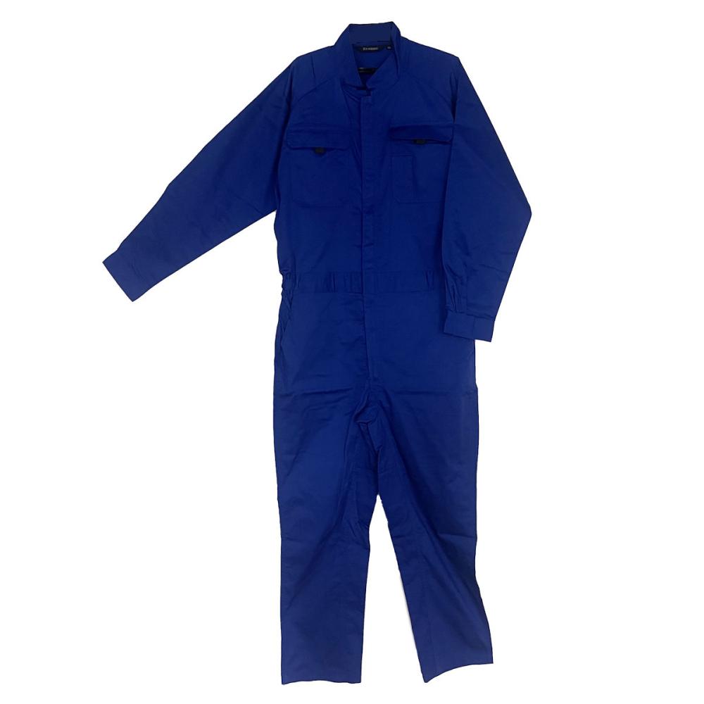 K+WORKS 綿混TCつなぎ服 ブルー 5L