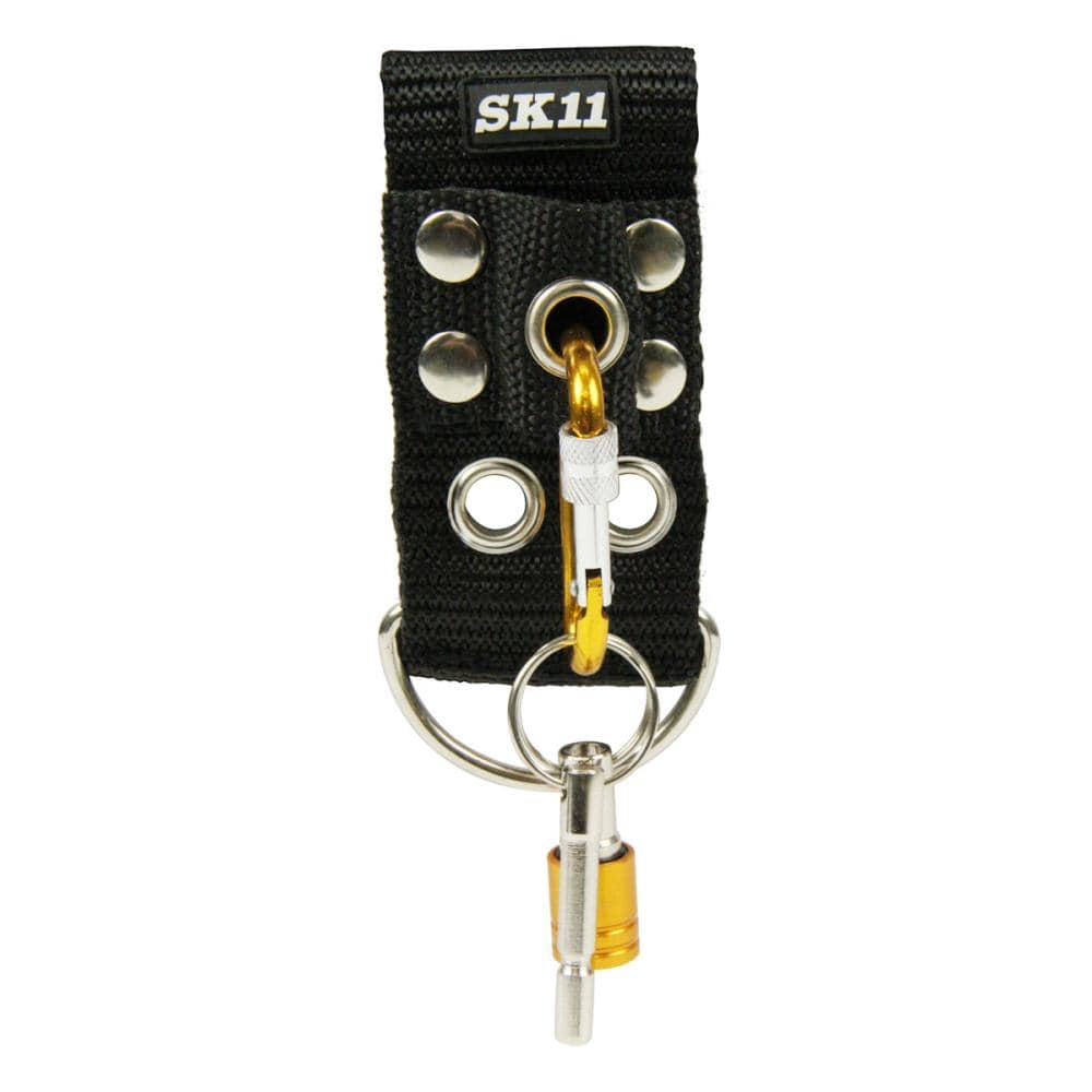 藤原産業 SK11 クイックホルダーセットベルト通し付 黄 SQHBE-SETY