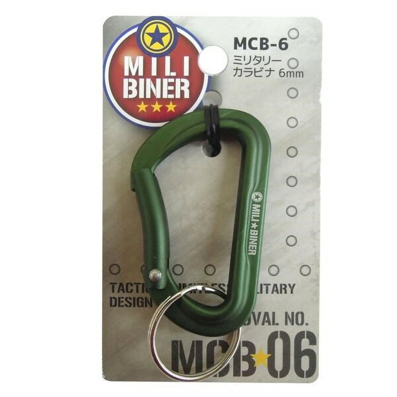 中林製作所 ミリタリーカラビナ6mm MCB-6