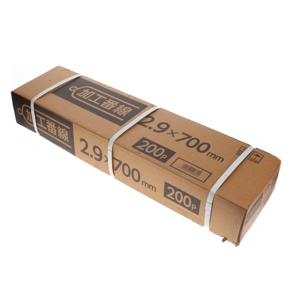 コメリ 箱番線 2．9×700mm 200本入り の通販