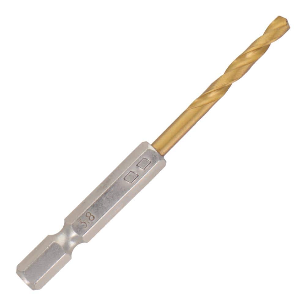 三共コーポレーション TRAD 6角軸ショートチタンドリル 3.8mm TTD-3.8