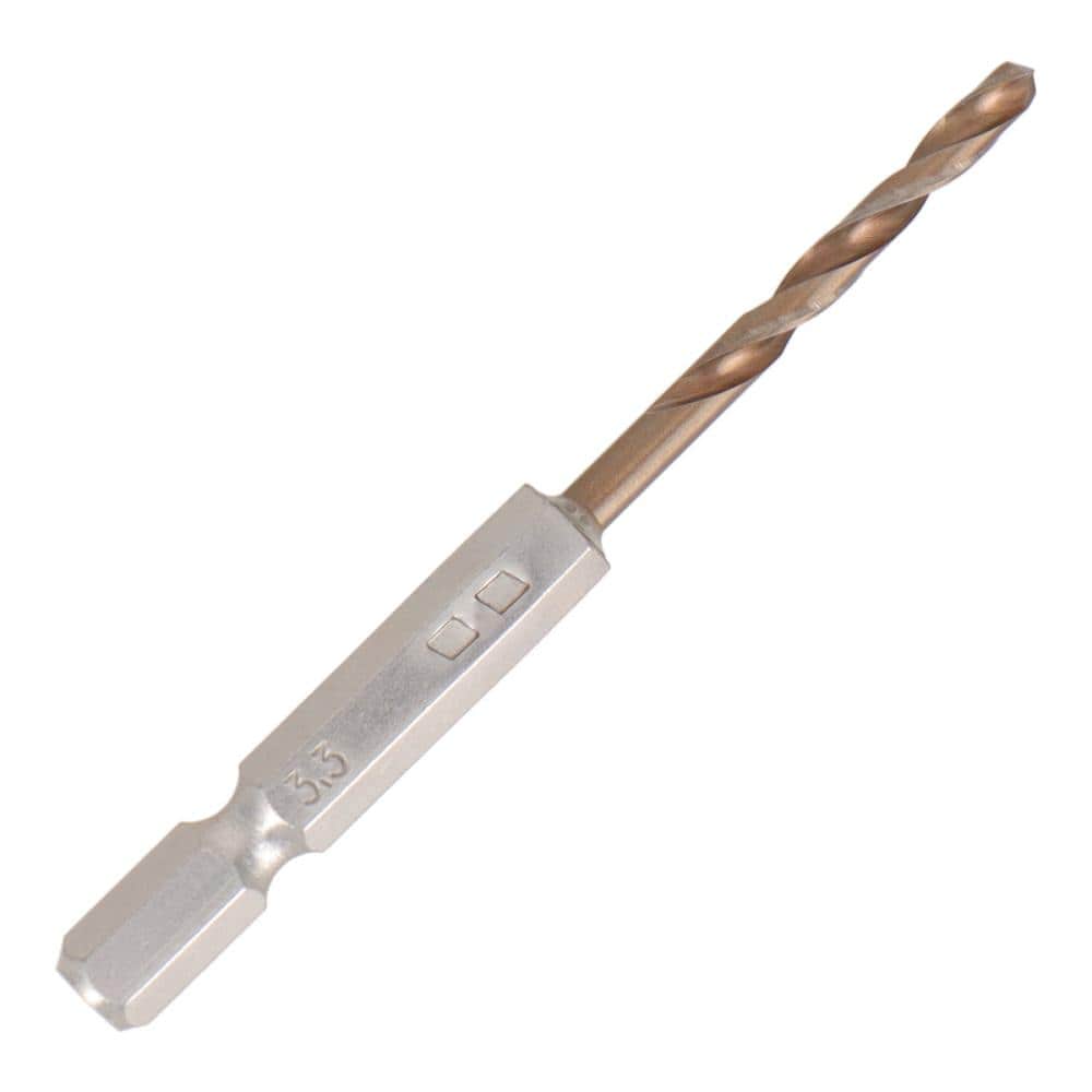 三共コーポレーション TRAD 6角軸ショートコバルトドリル 3.3mm TCD-3.3