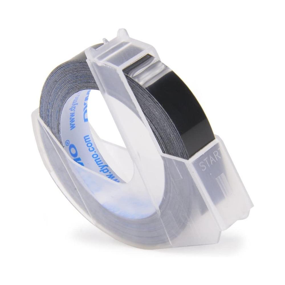 ダイモ グロッシーテープ 9mm×3m ブラック DYMO