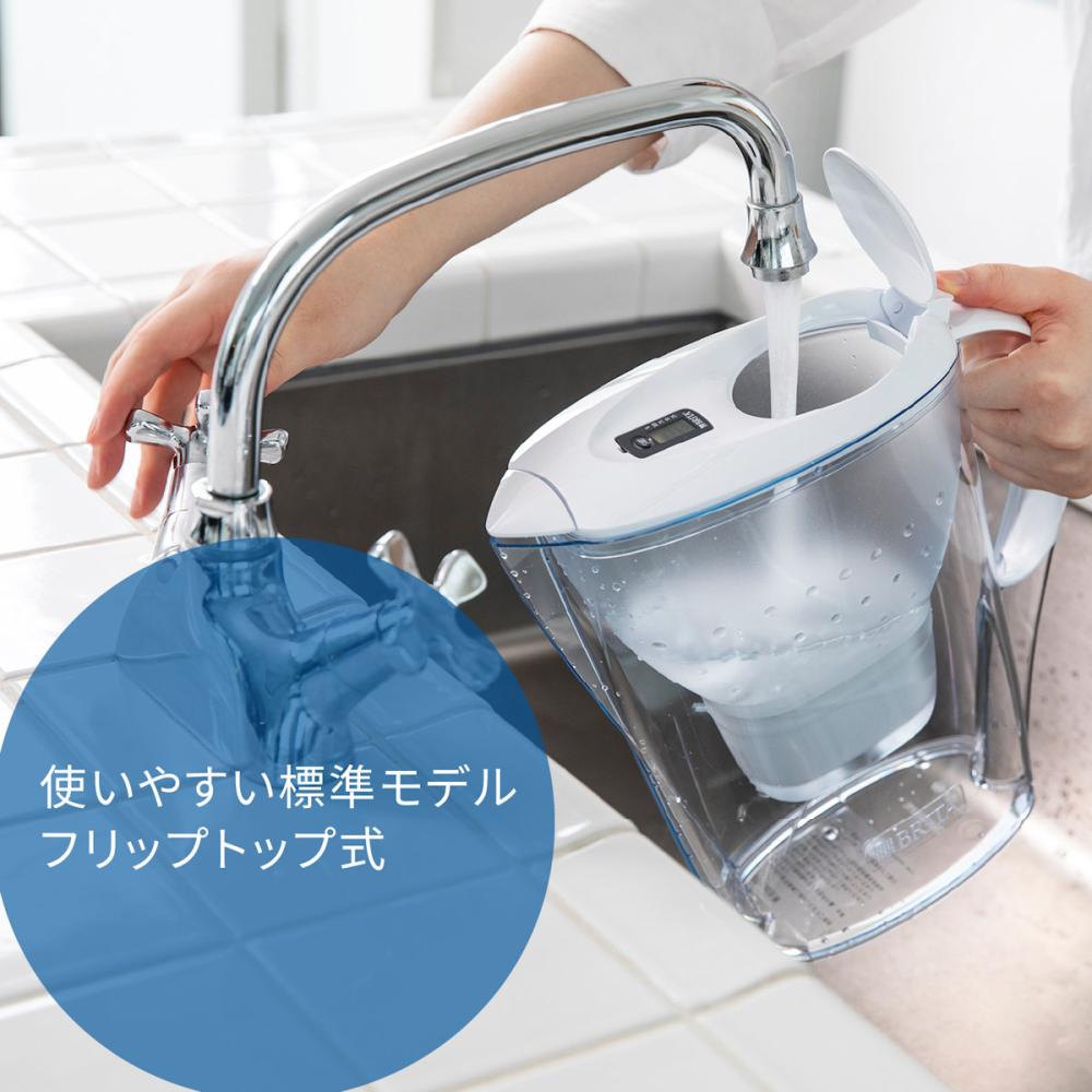 ＢＲＩＴＡ　ブリタ　ポット型浄水器　アルーナＸＬ　マクストラプロカートリッジ１個付き