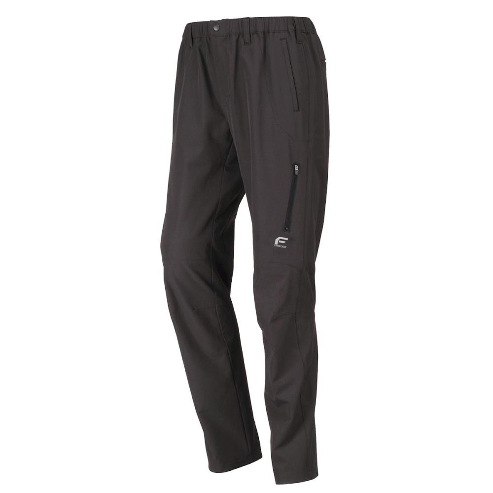 カジメイク 軽量ストレッチトレックパンツ ブラック L 6874