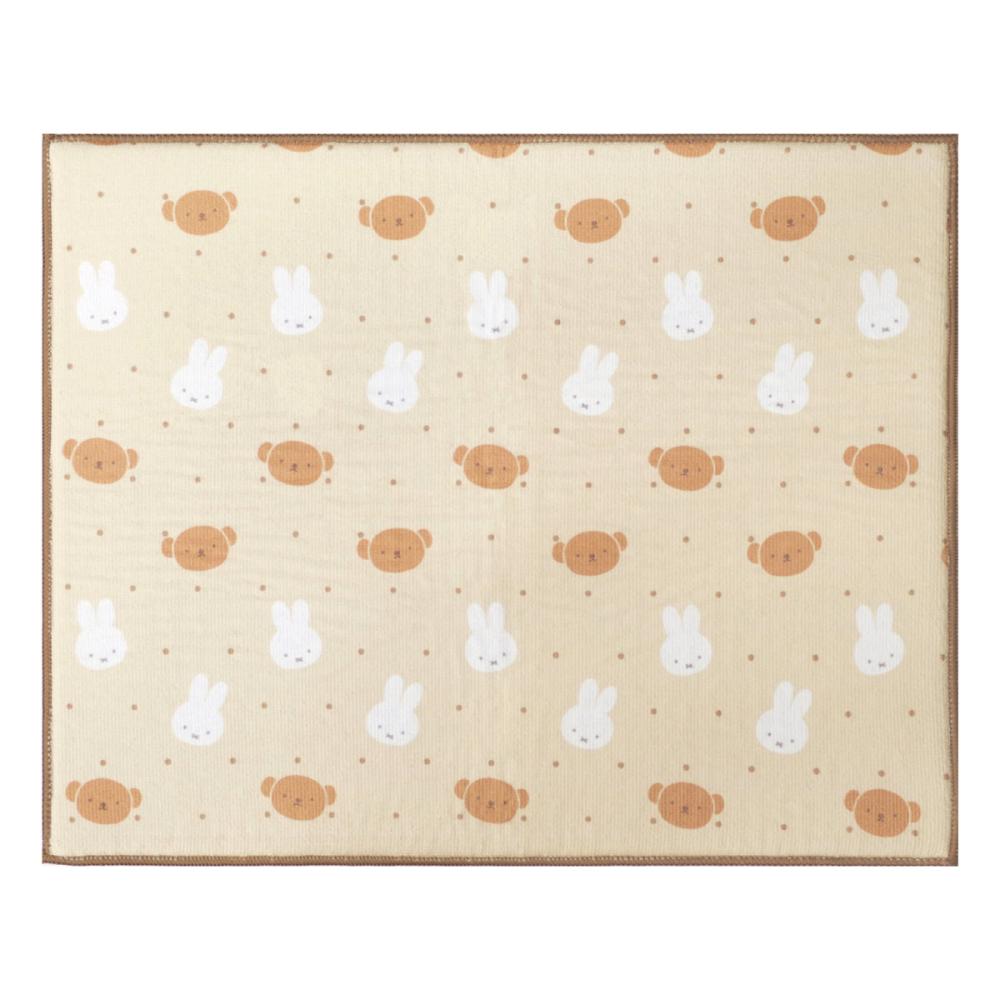 ｍｉｆｆｙ　ミッフィー　吸水水切りマット　ミッフィーとボリス　４０×５０ｃｍ