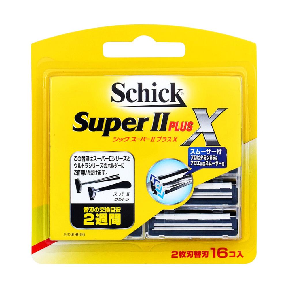 シック　スーパーⅡプラスＸ　替刃　１６個入り