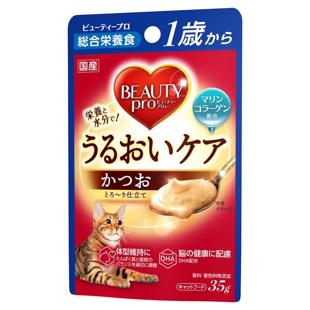 ビューティープロキャットパウチ　かつお　３５ｇ