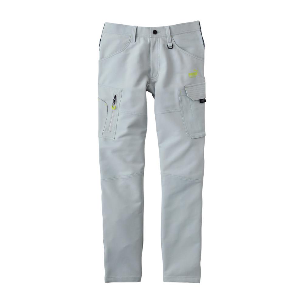 ＰＵＭＡ　カーゴパンツ　ＰＷ３０１５Ａ　シルバー　Ｓ　作業ウェアＰＵＭＡ