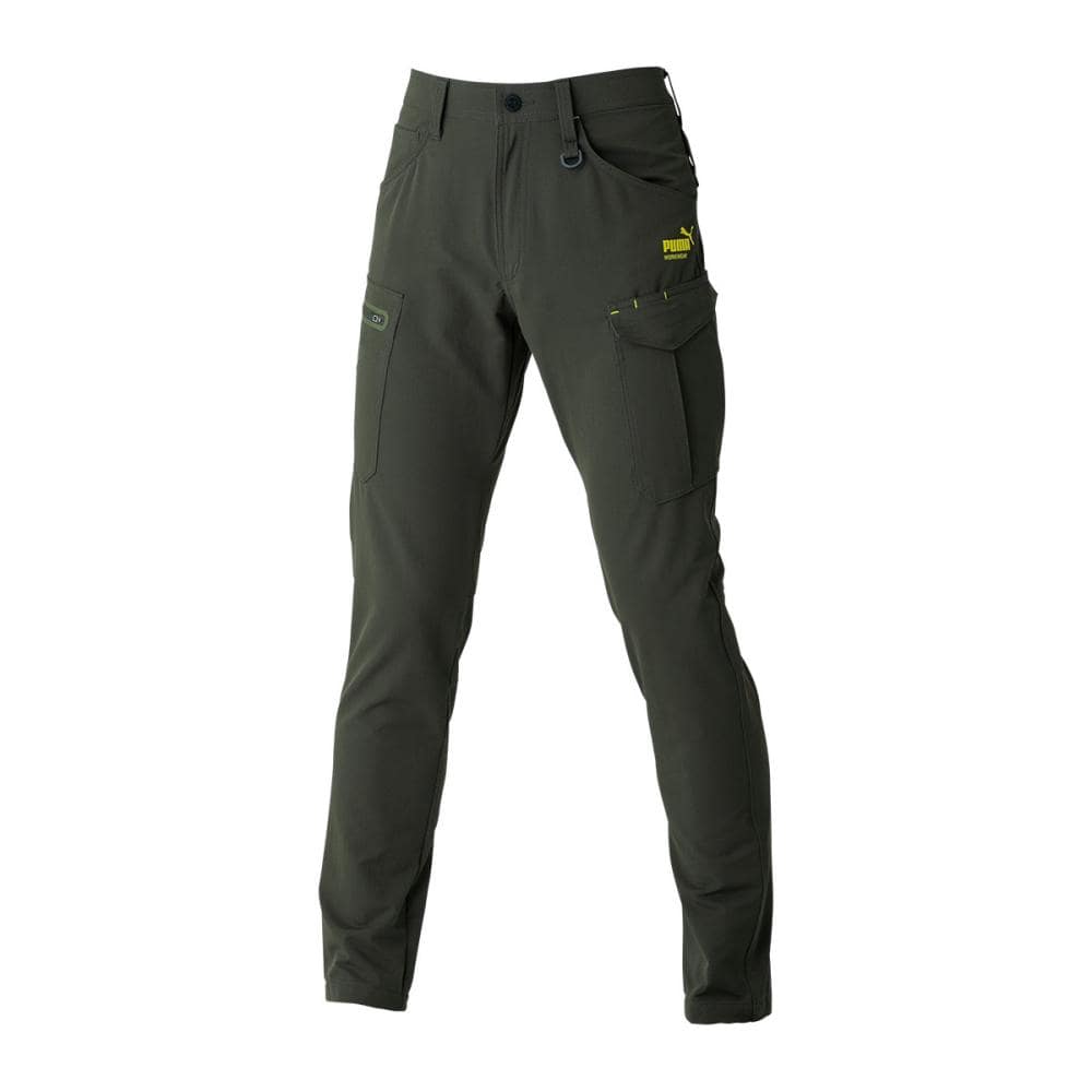ＰＵＭＡ　カーゴパンツ　ＰＷ－３０２５Ａ　ミリタリーグリーン　Ｓ　作業ウェアＰＵＭＡ