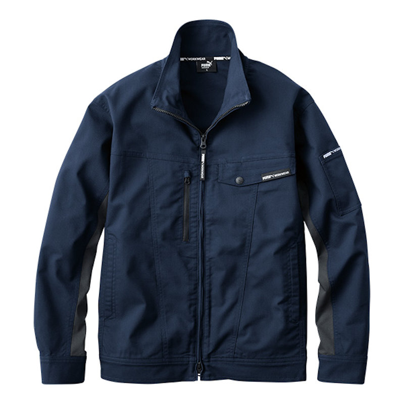 ＰＵＭＡ　長袖ジャケット　ＰＷ－４０１１Ａ　ネイビー　Ｓ　作業ウェアＰＵＭＡ