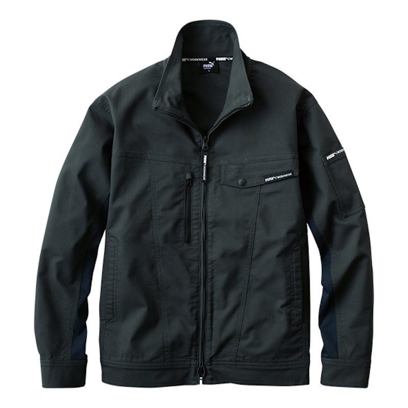 PUMA 長袖ジャケット PW-4011A エボニー L 作業ウェアPUMA