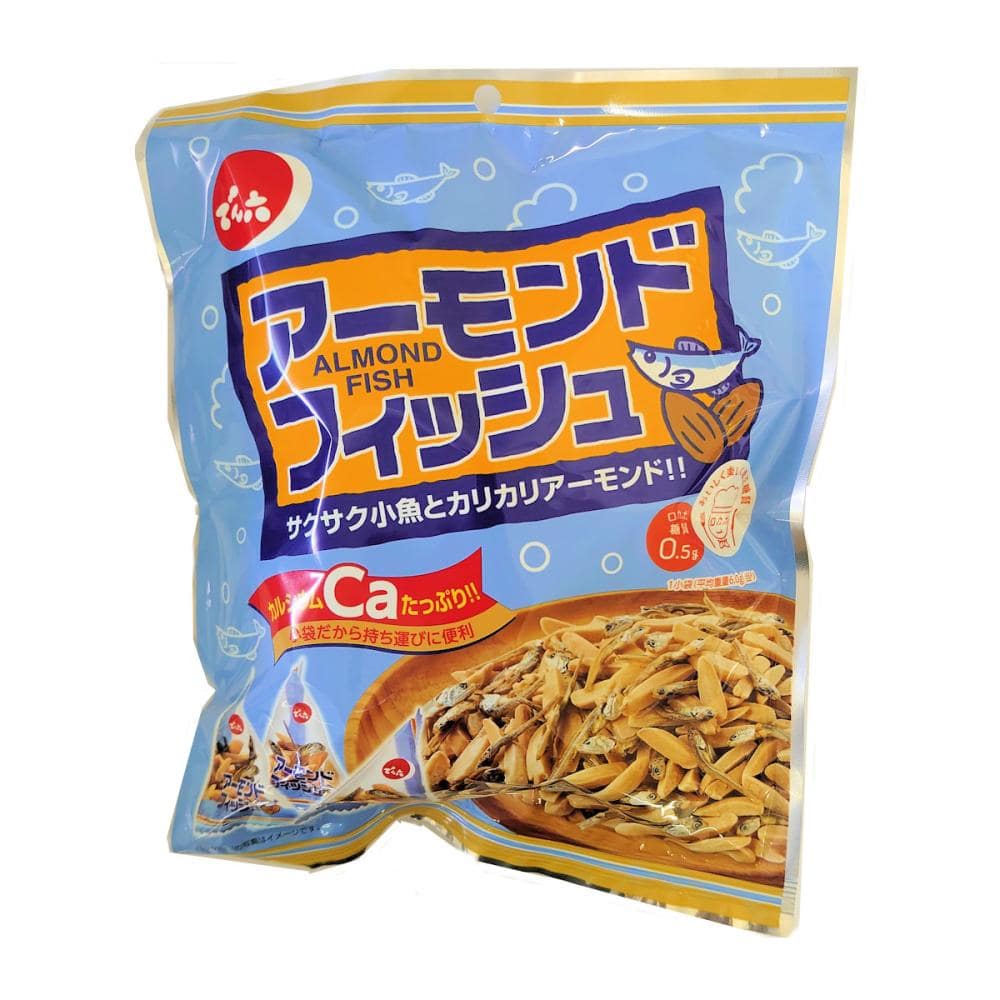 でん六 小袋アーモンドフィっシュ 72g