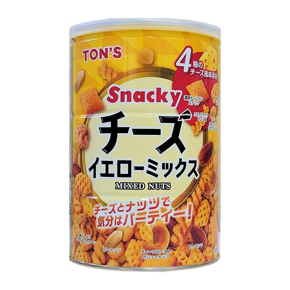 東洋ナッツ チーズイエローミックス缶 230g