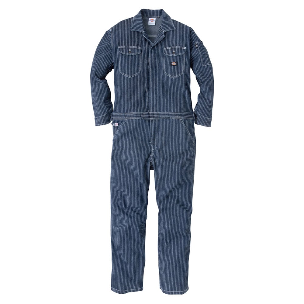 ディッキーズ ストレッチウォバッシュ つなぎ インディゴ 3XL D696