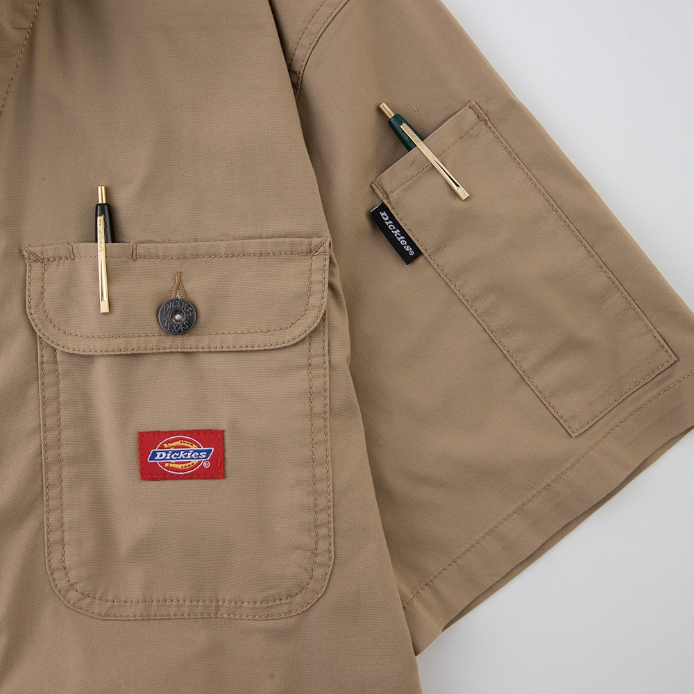 ディッキーズつなぎ半袖３L Dickies ディッキーズ つなぎ 半袖 33999 ポケット付き [COP