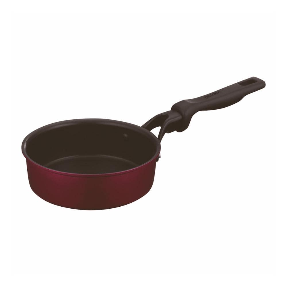 サーモス デュラブルシリーズ IH対応フライパン 16cm レッド KFM-016 R