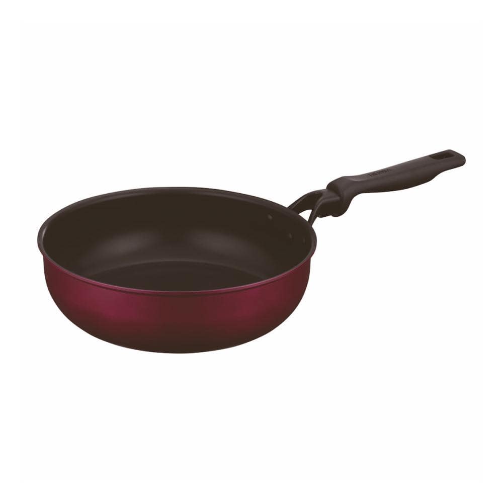 サーモス　デュラブルシリーズ　ＩＨ対応炒め鍋　２６ｃｍ　レッド　ＫＦＭ－０２６Ｄ　Ｒ