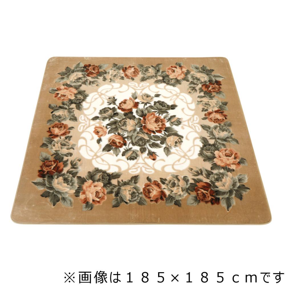 アテーナライフ　カービングラグ　ロイヤルパレス　ベージュ　２２０×３２０ｃｍ　約４．５畳