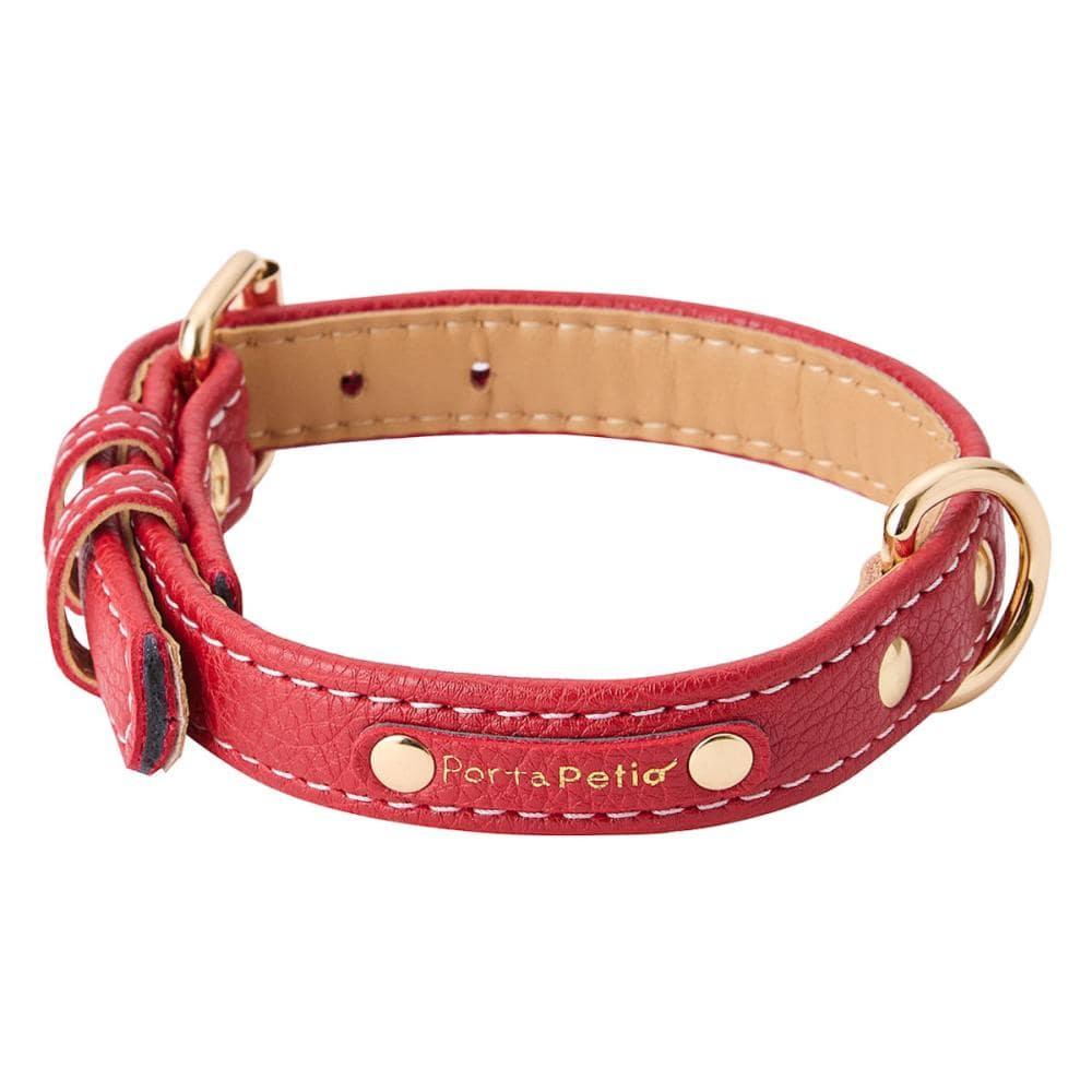 Portaクラシックソフトレザーカラー レッド 36mm