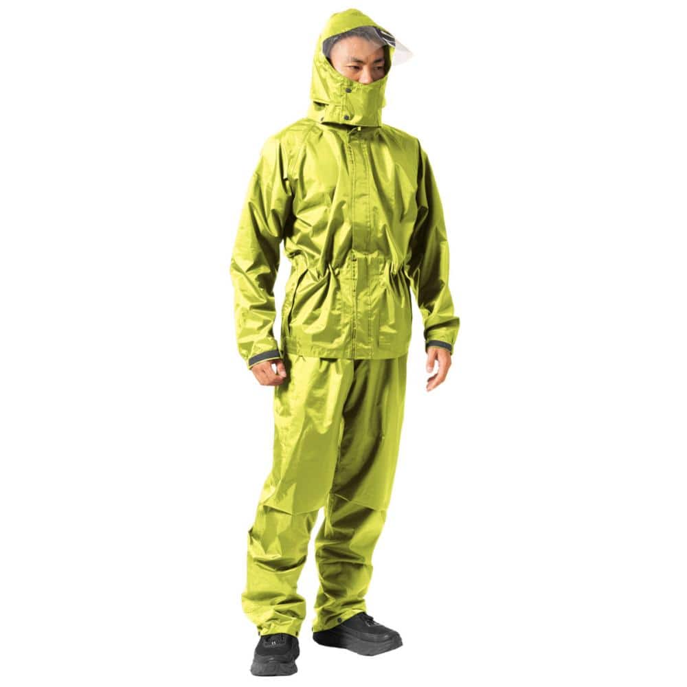 マック　デュアルフィットレインスーツ　ライム　Ｍ