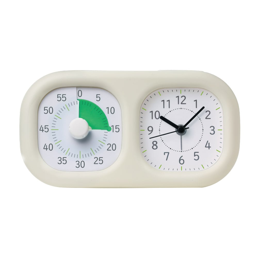 ソニック　時っ感タイマー　時計プラス　アイボリー