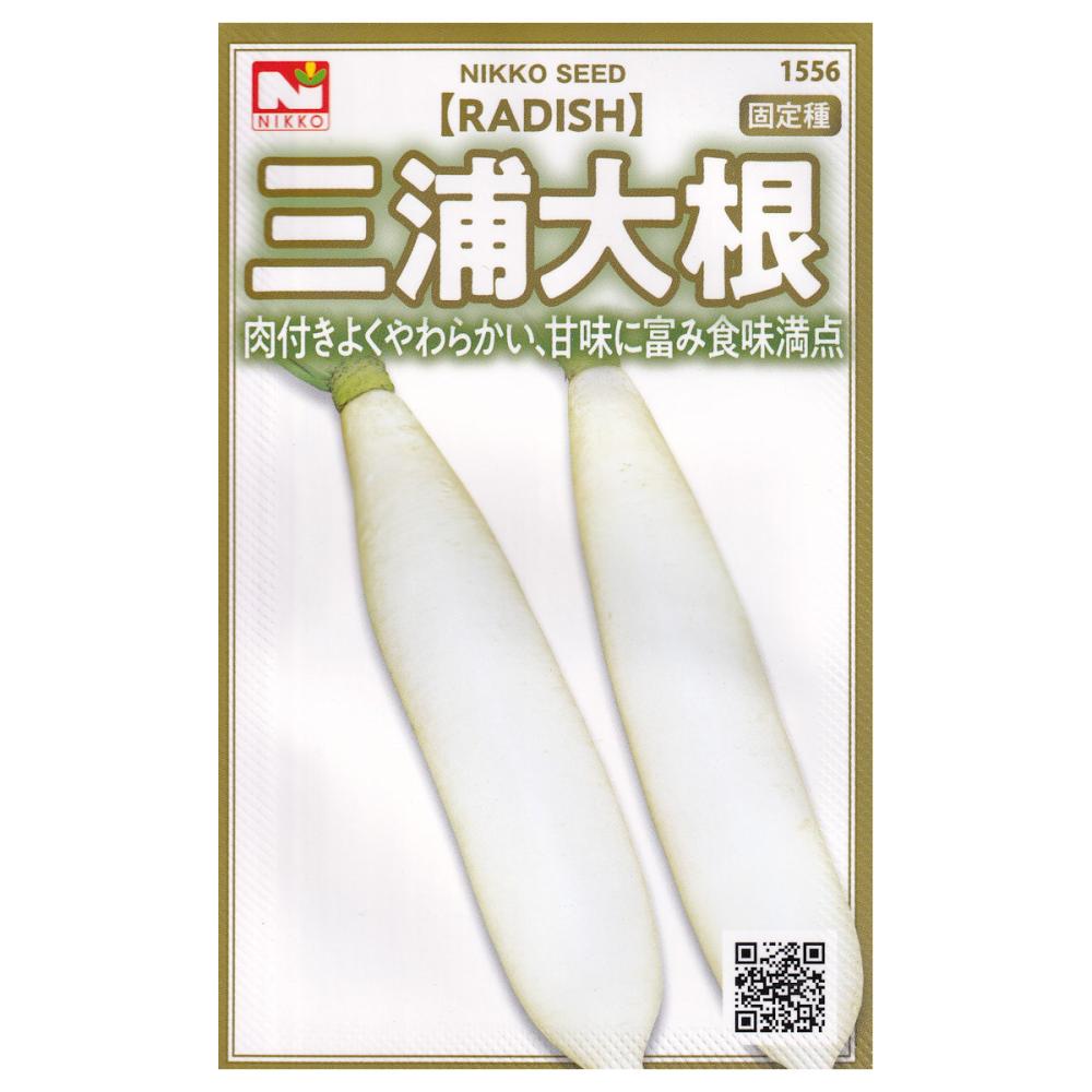 【宅配専用】　ダイコン種子　三浦大根
