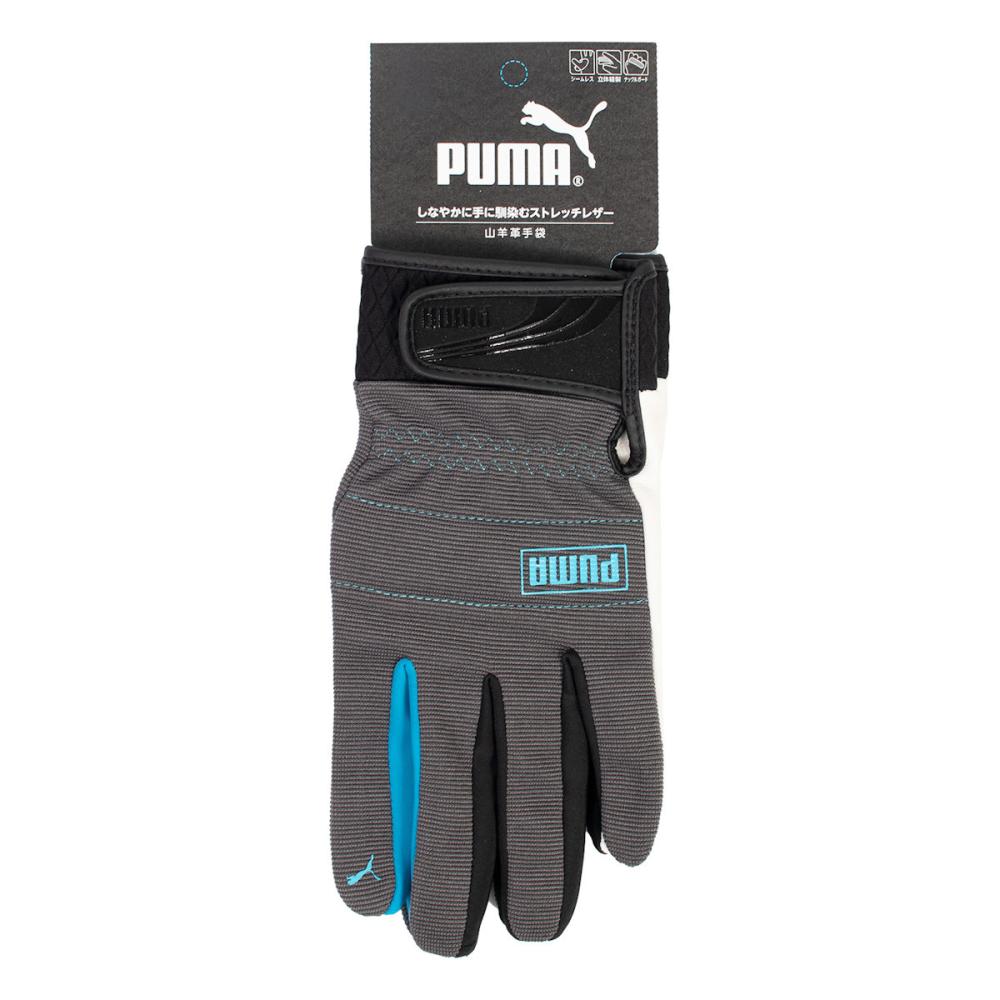 ＰＵＭＡ　山羊革手袋　グレー　Ｌ　ＣＭ７００１