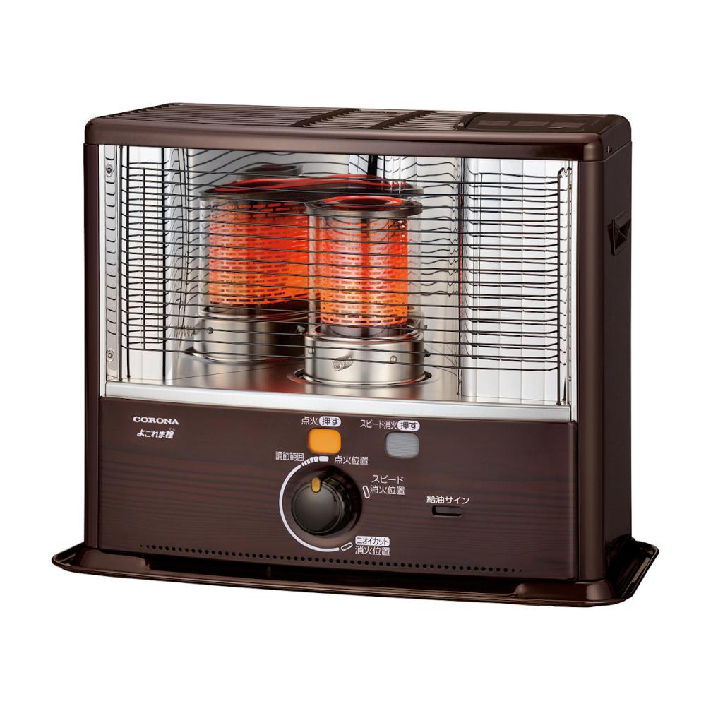 コロナ 反射型 石油ストーブ 木造8畳 電子点火式 ダークグレー SX