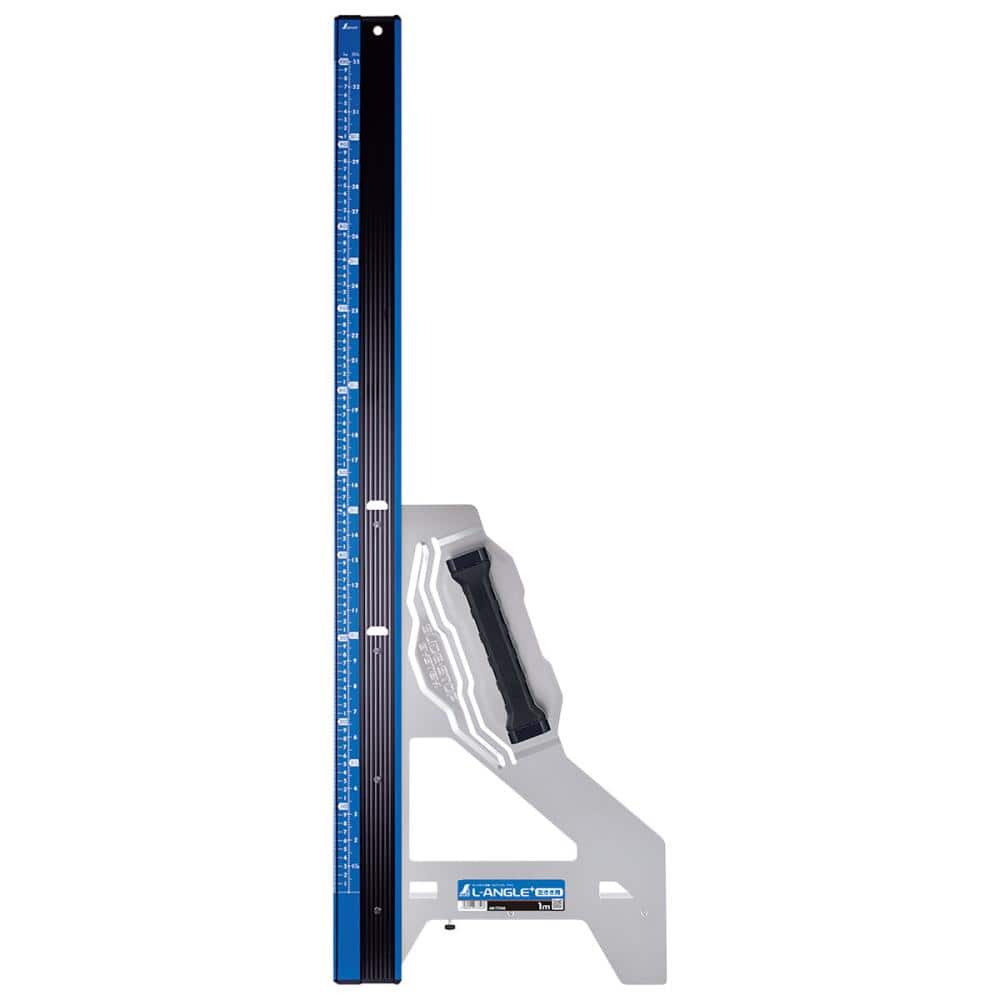 シンワ測定　丸ノコガイド定規　エルアングル　Ｐｌｕｓ　１ｍ　併用目盛　左きき用