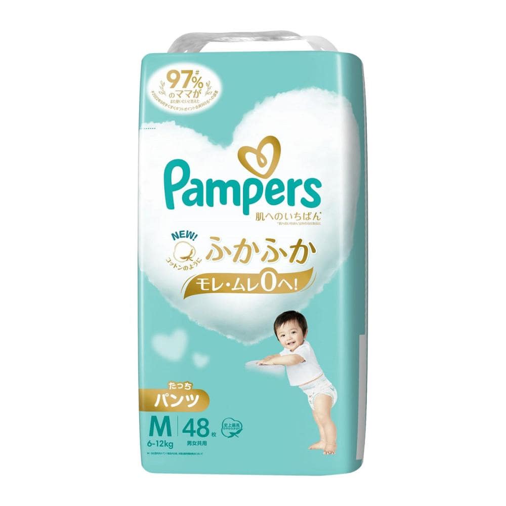 Ｐ＆Ｇ　パンパース　肌へのいちばん　たっちパンツ　Ｍ　４８枚入り