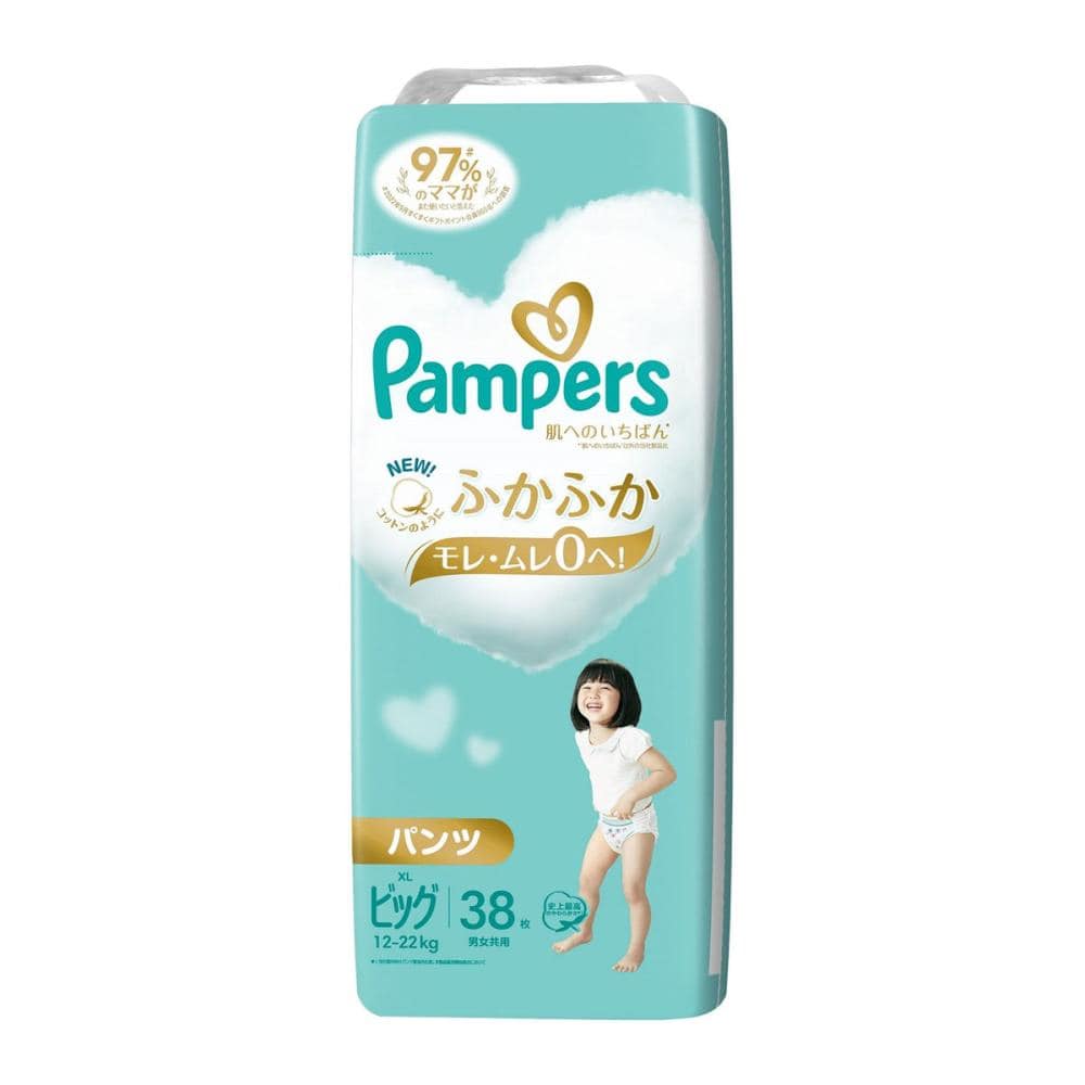 P&G パンパース 肌へのいちばん ビッグ 38枚入り