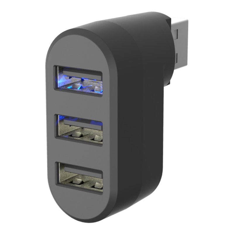 カシムラ　ＵＳＢ　Ａ１ポート／Ａ３ポート　増設ハブ