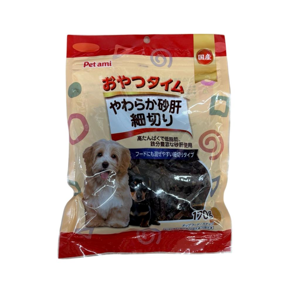 Ｐｅｔａｍｉ　国産　やわらか砂肝細切り　１７０ｇ