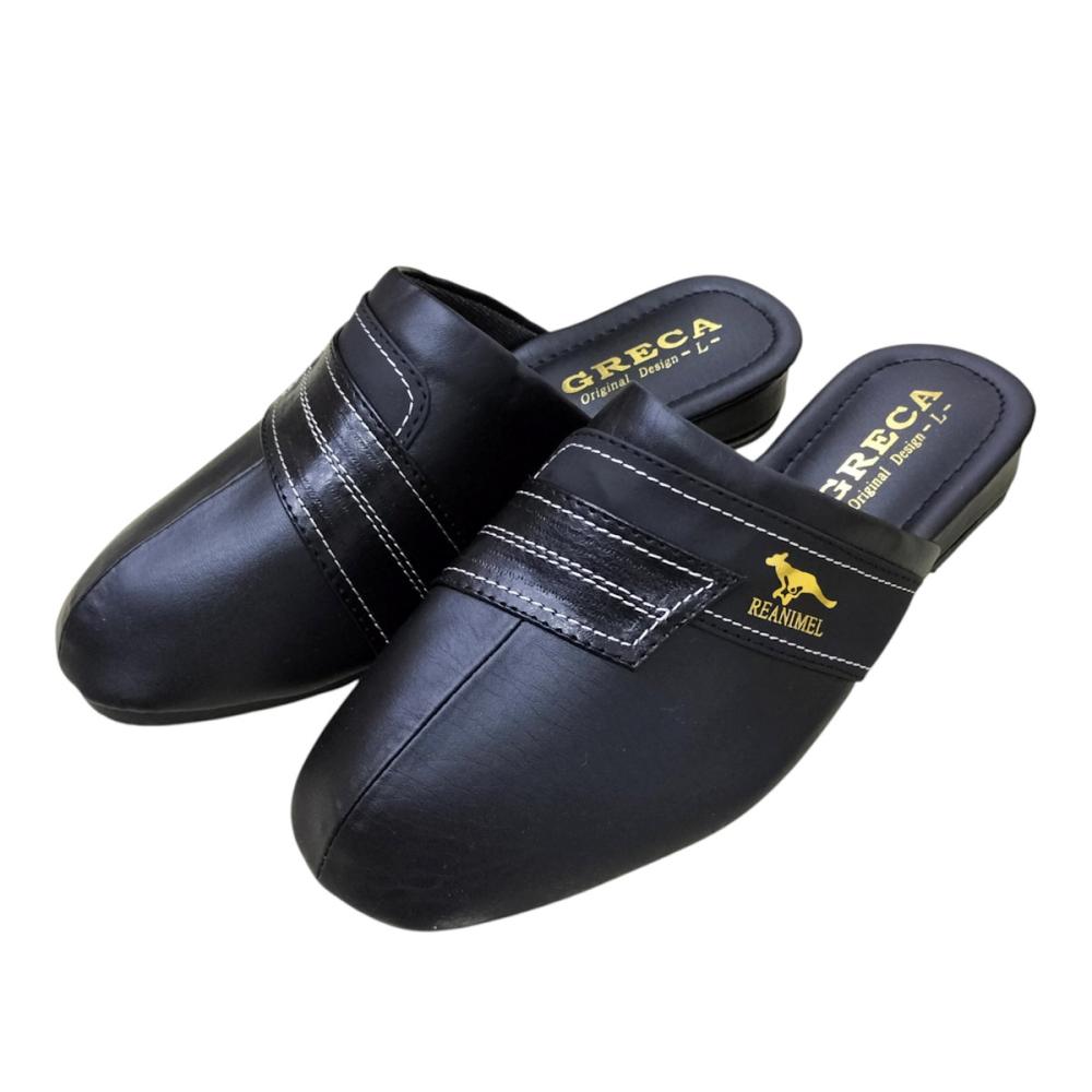 コメリ　紳士防寒スパイク付きサンダル　ブラック　Ｍ