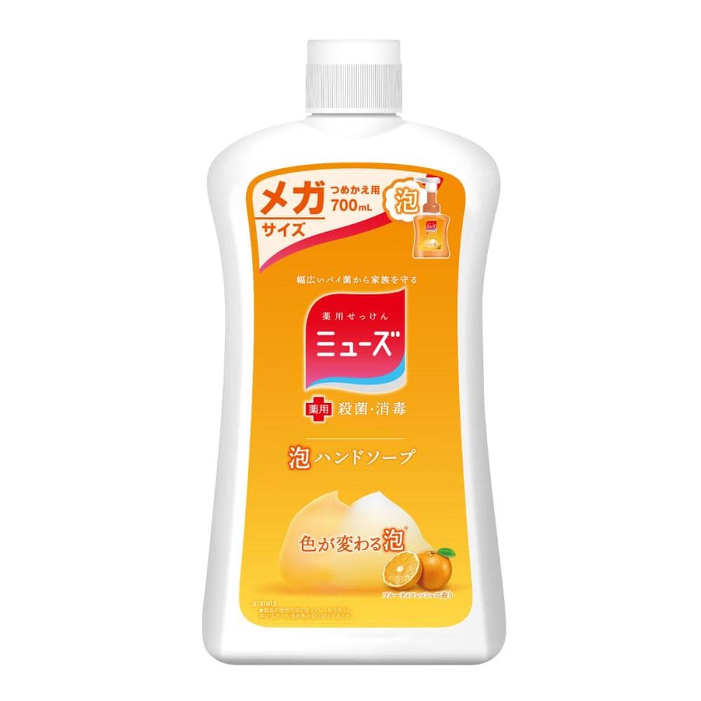 ミューズ 泡ハンドソープ フルーティフレッシュ メガサイズ 詰め替え用 700mL