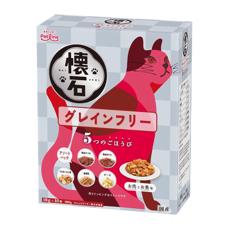 ペットライン 懐石 5つのごほうび 下部尿路の健康維持 180g
