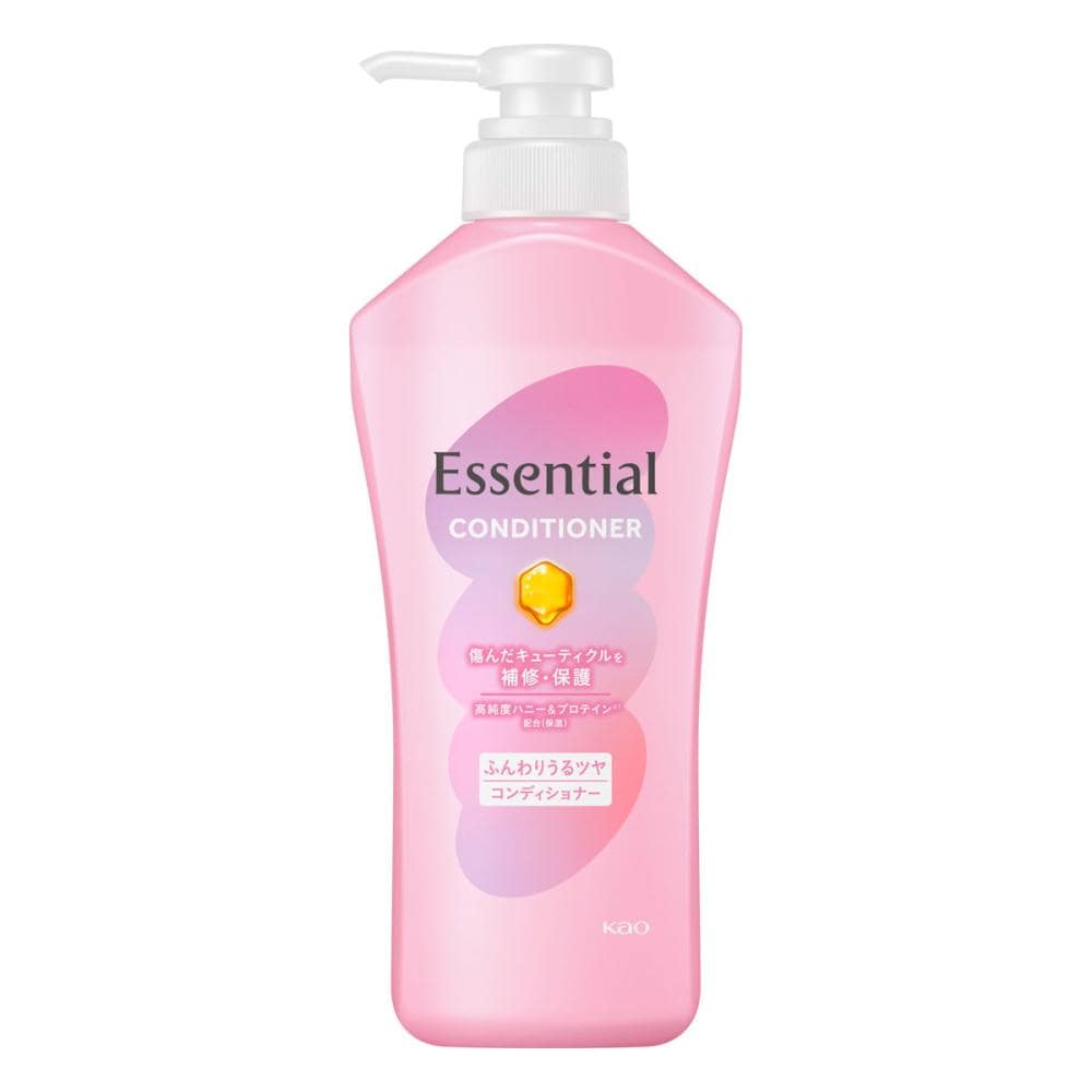 花王 エッセンシャル ふんわりうるツヤ コンディショナー 本体 450mL