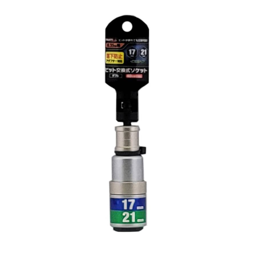 イチネンアクセス　ビット交換式ソケット　１７／２１ｍｍ　６角　ＲＢＳ１７２１Ｉ－６Ｋ