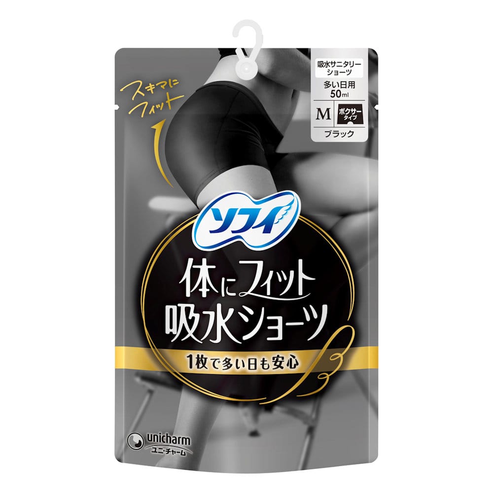 ユニ・チャーム ソフィ 体にフィット吸水ショ-ツ M